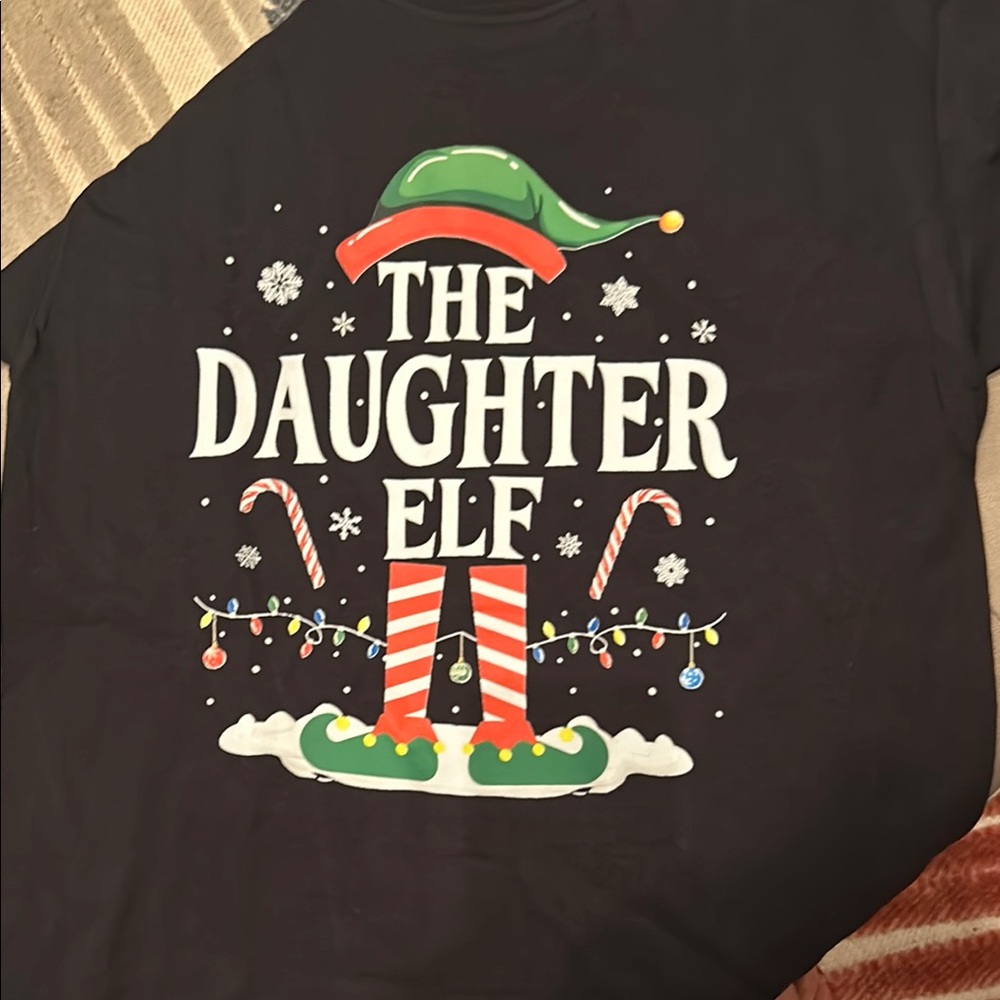 The Daughter Elf Christmas T-Shirt